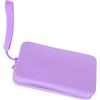 HEALEEP Pochette in Silicone Mare, Borsa Cosmetica Rettangolare Compatta | Antipolvere, Chiusura Zip, Organizzazione Interna Ordinata, per Viaggio e Borsa