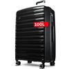 Cocoono Valigia a mano, adatta per Ryanair, con lucchetto TSA, valigia piccola, bagaglio a mano, piccola valigia, valigia e trolley, custodia rigida, bagaglio a mano Ryanair 55 x 40 x 20 cm, leggera