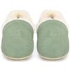 Dotty Fish Pantofole Barefoot in Pelle Scamosciata con Pile, Antiscivolo | Fodera in pile, Suola morbida, Flessibile, Leggero, Punta ampia