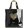 Bankeep Borsa donna Borsa Da Donna Riutilizzabile In Pvc Borsa Eco-Compatibile Da Donna London Shopper Bag Bag Di Grandi Dimensioni Borsa A Tracolla Impermeabile,Modo