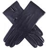 Dents Navy Joanna Classic Unlined Hairsheep Guanti in pelle di Dents