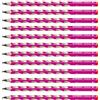 STABILO - Matita Ergonomica triangolare - EASYgraph | per Destrimani, Rosa, Confezione da 12, Gradazione 2B