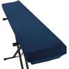 SFOIKVG Copritastiera Pianoforte Copertura antipolvere for pianoforte antiscivolo | Tastiera lavabile antipolvere protettiva elettronica universale estensibile(Navy,M (61 key))