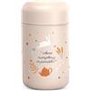 Suavinex Wonderland Liberty Thermos Pappa 400 ml in Acciaio Inox per Alimenti Caldi e Freddi - Rosa