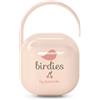 Suavinex Birdies Scatolina Porta Succhietto con Maniglia Appendino - Rosa