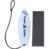 Generico Finger Surfboard - Fingerboard Toy, Mini Surf Board Device System Kit | For Kids Teens Adults Window Fingerboard Toy Relieve Stress Surf The Wind Mini Surfboard Toy Finger Surf Board Mini Surfboard