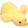 HOMEXYLYL Peluche anatra sdraiata, simpatico animaletto di peluche soffice | Regali for amici e bambini, cuscini avvolgenti, regali for le vacanze(30cm/12in)