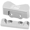 GPM Aluminium 7075 Alloy Rear Pin Mounts for LOSI 1/24 Micro-B 2WD Buggy RTR-LOS00007 Upgrades - Silver