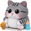 Tecnock SilSpott Squishy - Peluche a forma di gatto