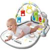 Generico Kick And Play Mat - Sensory Piano Gym, Educational Activity Toy | Out Yard Park Garden | Belly Nap Crawling Promoting, Sensory Activity Gym Fostering Early Education