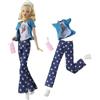 Codulu Vestiti per bambole da 11,5 pollici-Completi-#55-E | 4 pz/set,top pantaloni scarpe borsa,bambola americana 30cm,bambola BJD 1/6,regalo per bambini