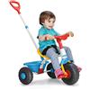 FEBER - Triciclo Trike 2 in 1 regolabile in altezza, triciclo per bambini a partire da 1 anno (famoso, è 800012810)