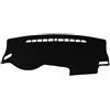 LGBGQDPDRK Tappetino Copertura Cruscotto Per VW Per Golf 7 MK7 2013 2014 2015 2016 2017-2019 Per R Per La Linea Cruscotto Auto Zerbino Tenda Da Sole Pad Tappeti Accessori(Front Black Side LHD)