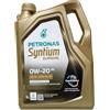 PETRONAS SYNTIUM SUPREME AV 0W-20 -ACEA C5/C6 - API - SP Porsch C20 Volkswagen 508.00/509.00-5 litri