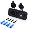 Ejoyous Doppia Presa Usb per Auto 12V 2.0A/1A Accendisigari | Caricabatteria 12V, Presa Accendisigari, Pannello Multifunzione, Camion, Barche, Atv, Rv, Veicoli Marini