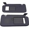 XDXLBGDGAN Auto Visiera Aletta Parasole Per KIA Per Sportage Per NP 2018 2019 2020 2022 Parasole Interno Nero/grigio Con Parasole Anteriore Antiabbagliante A Specchio(Black Pair)