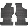 FROGUM 410718 Tappetino in Gomma nero anteriore e Posteriore Compatibilità con AUDI TT Coupe 8J3 TT Roadster 8J9