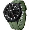 findtime Orologio sportivo digitale da uomo, impermeabile, sveglia, cronometro, snooze, luce notturna, avvisi orari, cinturino in silicone, orologio militare per palestra, nuoto, corsa, uso quotidiano
