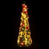 Generico Albero di Natale Artificiale Pop-up con 200 LED Verde 210 cm