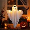 Fancysky Halloween Decorazioni,Fantasma Halloween da Appendere | Ghost Windsocks con Luce Decorativa a Led,Luce Fantasma Sospesa Halloween,Fantasmi Volanti,Casa,Giardino,Patio