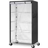 Violiica Personalizzabile Zipper Shelf Protector Oxford Tessuto | Robusto tessuto Oxford, protezione impermeabile contro la pioggia, resistente alla polvere, dimensioni 22 x 17 cm