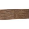 vidaXL Testiera del letto Naturale Legno di teak solido