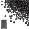 PATIKIL Perline di Schiuma, 7-9mm Palline di Schiuma, Mini Piccole Palline Perline in Polistirene per Rifornimenti Artigianali Fai-da-Te Decorazioni per Matrimoni Festa Arte, Nero