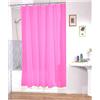 Hongu Tenda Doccia Anti Muffa Impermeabile con 12 Anelli Bagno Fucsia 120 x 200cm