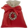Generico Sacchetti per Laurea Sacchetti bomboniera con Applicazione Compresa Come in Foto Vari Modelli e Misure bomboniere Fai da Te (12pz Ciondolo Corona Alloro 10x12cm)