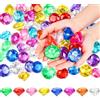 GIUSOBG Strass Acrilici Brillantini Multicolor, 30 Pezzi 30 mm Strass di Cristallo Decorativi, Pietre Preziose Trasparenti per Decorazioni Matrimonio, Riempitivi per Vasi, Decorazione della Tavola