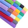 HEMOTON 20 Pezzi Fogli in Eva Colorati da 1mm per Lavori Creativi e Costumi | Spugna Morbida, Colori Vivaci e Superficie Testurizzata, Facile da Tagliare e Aderire, per Borse e Progetti Colore Casuale