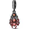 LONGLUCK Ciondolo in argento Sterling 925 per braccialetti e collane con zirconi 5A, regalo per donne