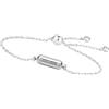 YPBEW Bracciale per Pillole in Acciaio Inossidabile per Catena portapillole Gioielli Geometrici Unisex Accessorio da Viaggio Bracciale in Acciaio Inossidabile