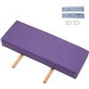 Generic Estensione per Lettino Da Massaggio Supporto in Schiuma Cuscino Poggiapiedi Prolunga Ergonomica per Comfort Extra Adatto per Centri Benessere E, Viola