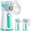 BioAura Aerosol portatile silenzioso ricaricabile USB-C adulti-bambini Verde