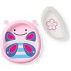 Skip Hop Zoo Smart Serve Plate and Bowl - Butterfly