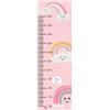 emmevi Metro Parete Misura Crescita Bambini in PVC 36x120 Cm Righello Grafico Altezza Muro Bimbi DIS_H