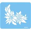 PME JEM - Stencil per Cake Design - Stella di Natale