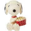 Enesco Peanuts by Jim Shore Snoopy - Mini statuetta Popcorn