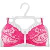 Avilia Set da 2 Appendini per Reggiseno in Plastica - Grucce da Reggiseno, Mantiene la Forma ed Evita Grinze - Appendiabiti per Biancheria 28.7x25.6x6.5cm, Bianco
