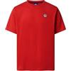 NORTH SAILS T-Shirt Uomo in Jersey di Cotone Organico con Patch Logo