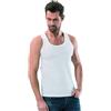 Anit Canotte da uomo - Canottiera intima a costine con scollo a V e morbida confezione multipla a maniche corte originale 100% cotone comodo