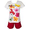 CRAZY FARM Pigiama Donna Estivo Mezza Manica Girocollo Pantalone Corto Articolo 15626