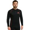 INSTRIKE Maglia termica in pile Power Baselayer, adatta per arti marziali e sport