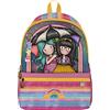 Gorjuss Santoro - Zaino per il rientro a scuola, zaino per ragazze e bambini, Siate gentili gli uni con gli altri, 43x32x19 Centimeters