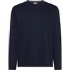 SUN68 Maglia a Maniche Lunghe Blu XL