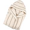 Fazzini Accappatoio con cappuccio SMART col. 0 off white/tan (Taglia L/XL)