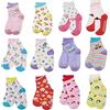 HYCLES Calzini Antiscivolo Bambino Bambina per 0-7 Anni - Calze Antiscivolo Bambino Neonato 0-6-9-12-18-24 Mesi Cotone