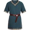 RUMAOZIA Costume da cavaliere medievale da uomo, per Halloween, per cosplay, surcoat vestito, tunica, retrò, abbigliamento medievale, gonna templare, tunica, rinascimentale, vichingo, crociata