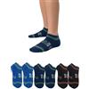 Prisco 6 Paia Calzini Bambino Pariscarpa - Cotone OEKO-TEX - Calzini Corti con Punta Rimagliata a Mano - Abbigliamento Bambino Design Multicolore - Confezione Regalo